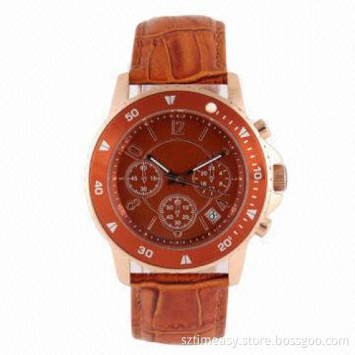 Brand Watch with High-quality Quartz Movement, 2-year Warranty